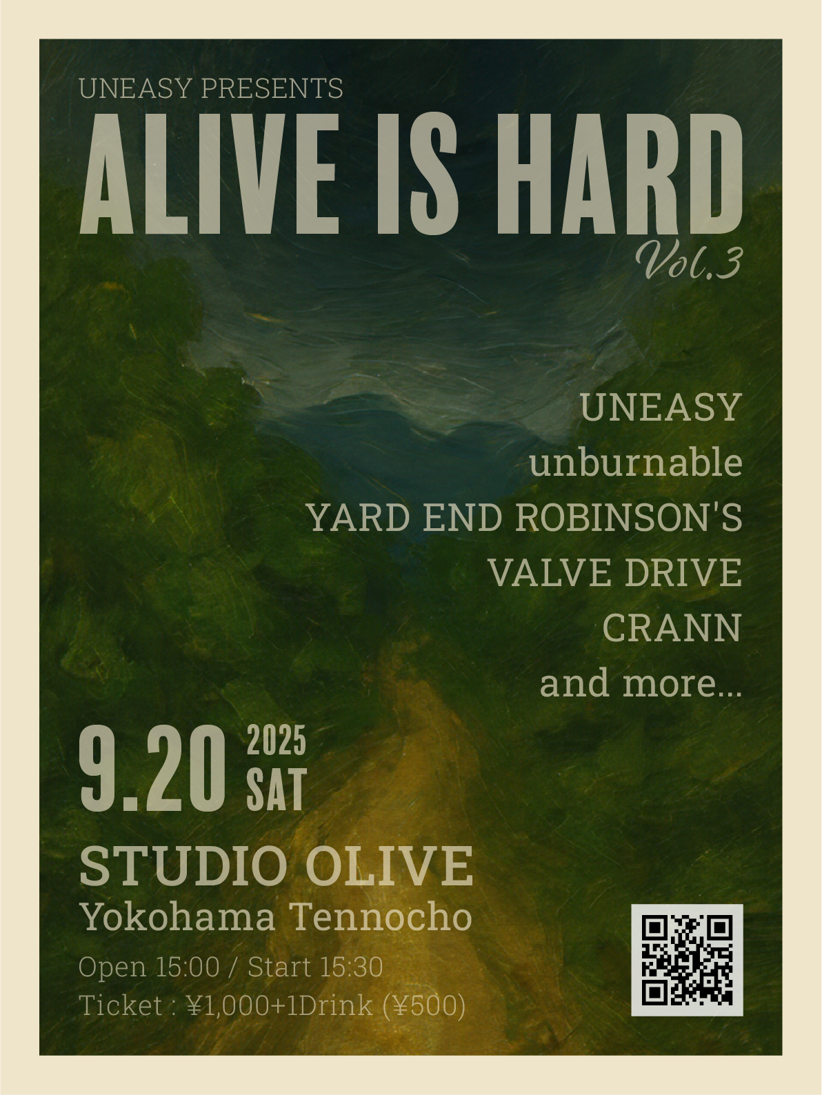 2025/9/20(Sat) 横浜天王町STUDIO OLIVE
